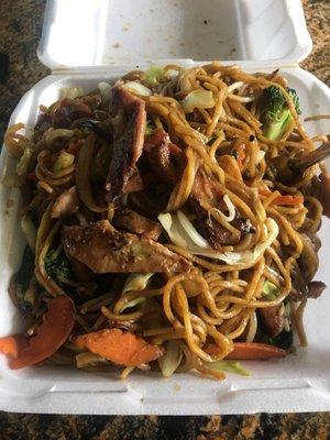 Best chicken yakisoba I've ever had