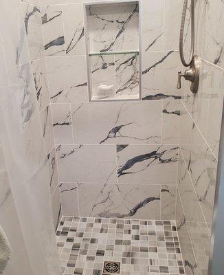 So pleased with our shower!!