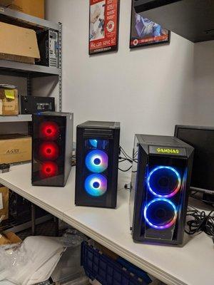 We Build gaming PCs