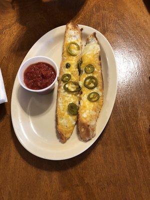 Jalepeno cheesy bread