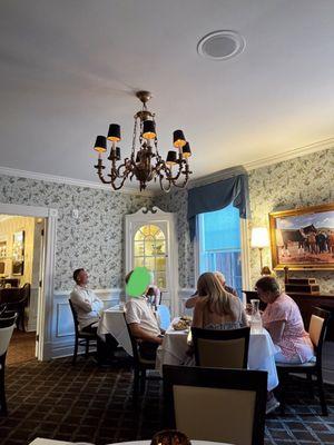 Inside decor like a historic Kentucky home