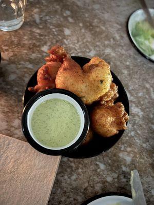 Cod fritters