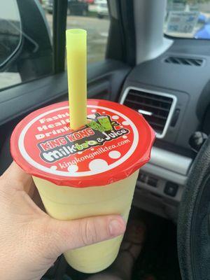 Pina colada smoothie- 25% sweet.