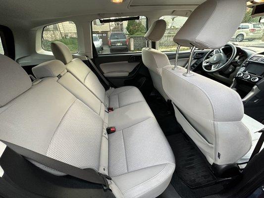 Car backseats