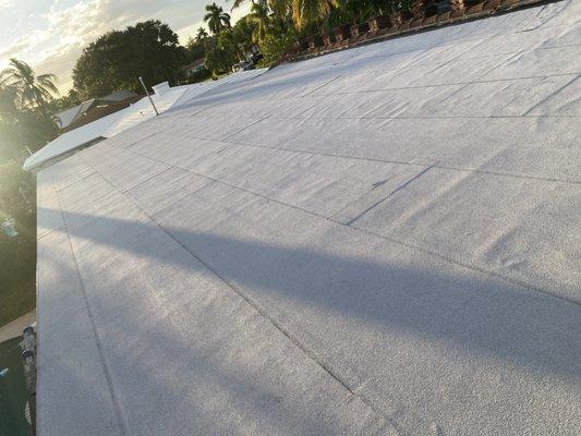 New addition Cold roof install in Deerfield beach