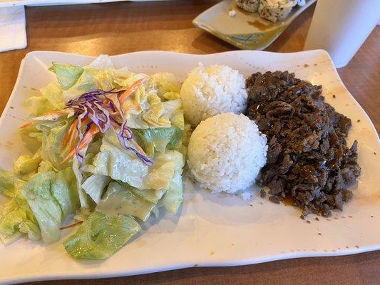 Beef Teriyaki Plate