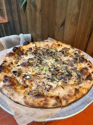 Shroomer pizza