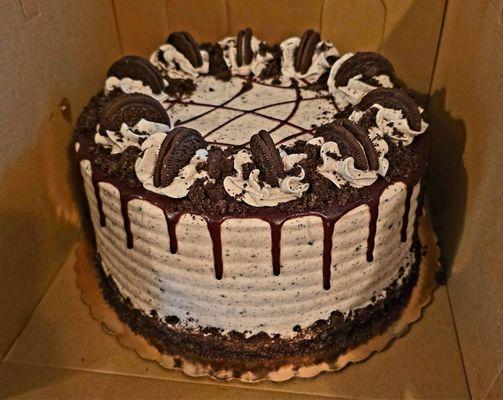 Cookies and cream cake