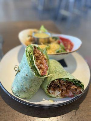 Buffalo chicken wrap