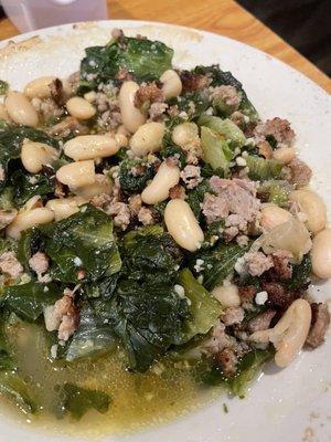 Beans & Greens with Sausage