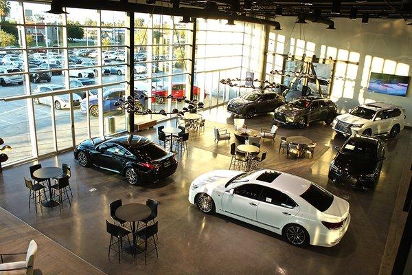 Earnhardt Lexus' new showroom on Camelback Road