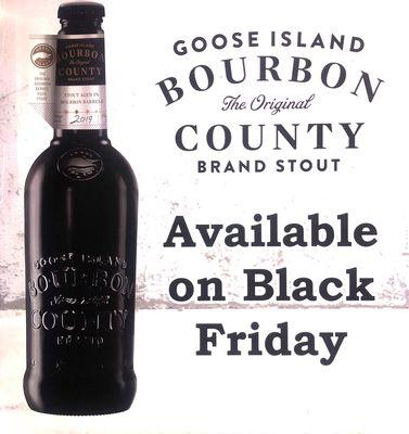 2019 Bourbon County available Black Friday