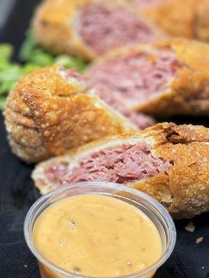 Homemade Corned Beef Eggrolls