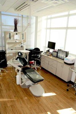 Heck Family Dentistry patient treatment room