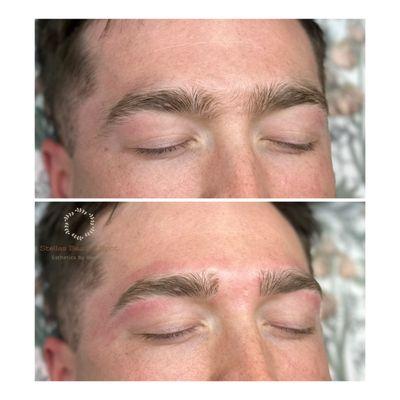 Male Brow Clean Up