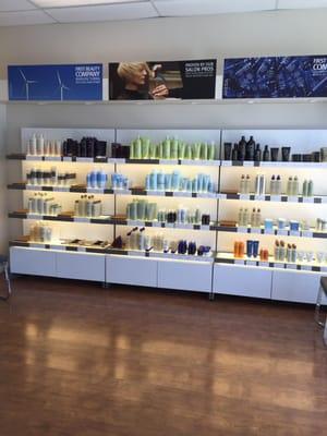 Aveda display at #SalonAlvarezCapeCoral Florida