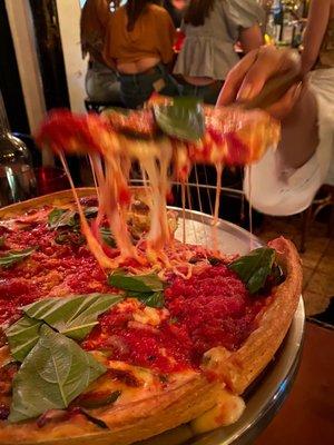 Build Your Own Deep Dish Pizza