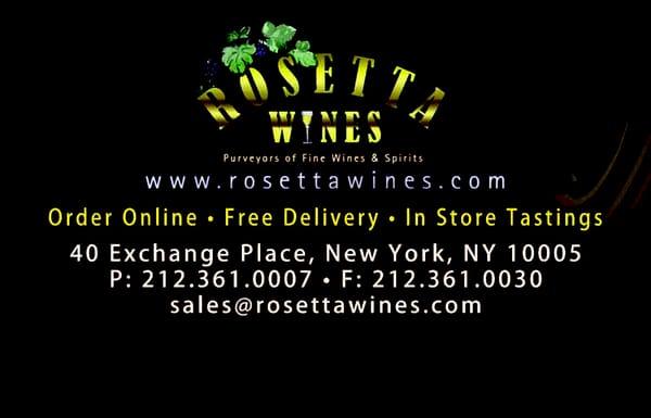 Purveyors of Fine Wines & Spirits