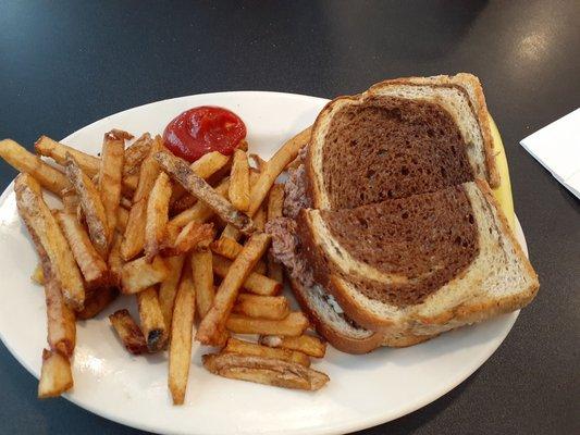 patty melt grilled onion rye bread