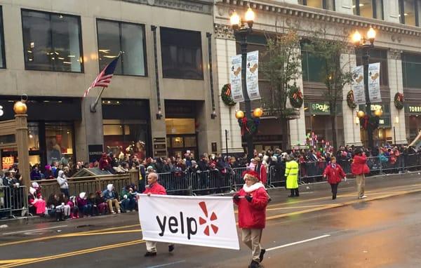 Yelp in the parade!!