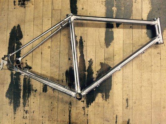 Custom Gravel Frame by Michael Brooks