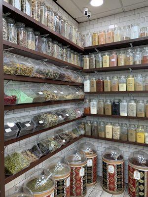 The Spice section. All fresh!