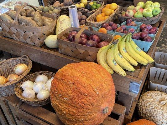 Fresh Produce Table - Middle of the Room