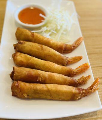 Appetizer: Fried Shrimp Rolls