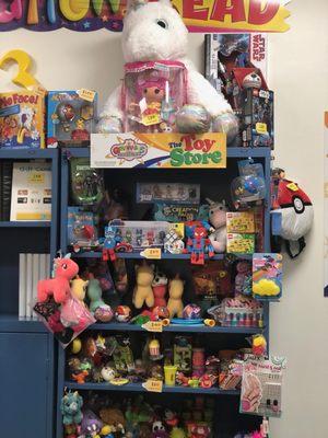 Our Toy Store to Motivate our Students to work hard.