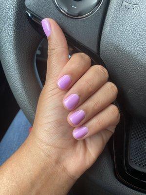 Gel manicure