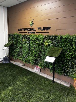 Synthetic turf store!