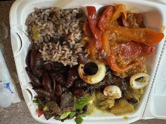 Authentic/custom vegan Jamaican food  4 Items