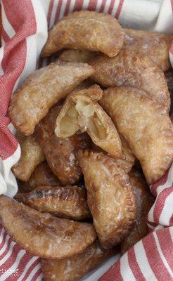 Mini fried pies (apple & peach)