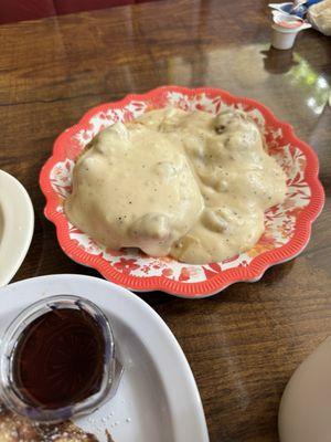 Biscuits and gravy