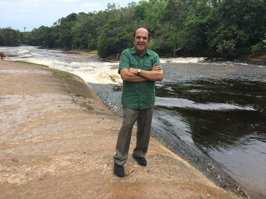 Picture of Selvon Seebran in the amazon