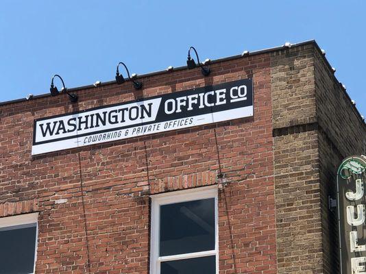 We are located inside Washington Office Co in central Houston.