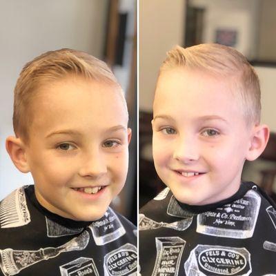 We loved it when Dylan stopped by and got a fresh fade. Such a wonderful young man.