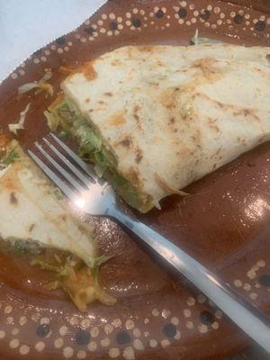 Quesadillas de tinga