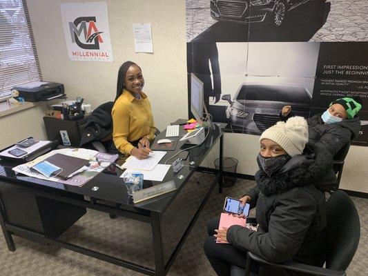 Customer appreciation, because here at Millennial Auto Group we know that Happy Customers are Loyal Customers!