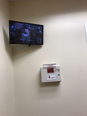 Tv in patient rooms