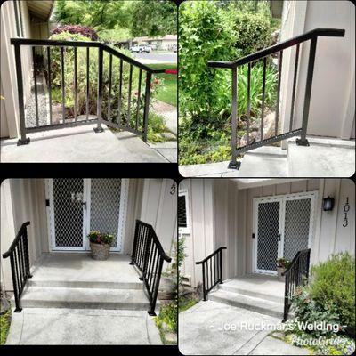 Custom Fabrication and install of handrails