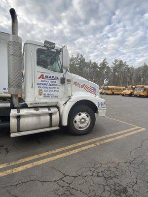 Offering permit and hands on training for CDL A, B and School Bus!