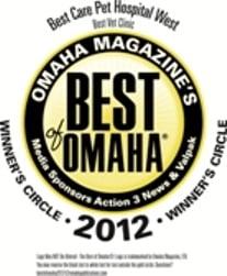 One of the veterinary clinics voted as Best of Omaha 2012