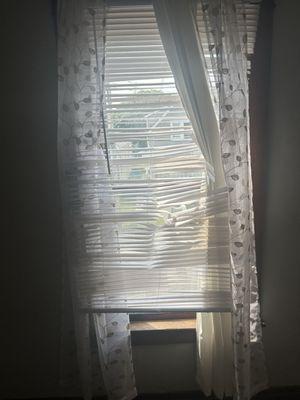 Blinds that were broken