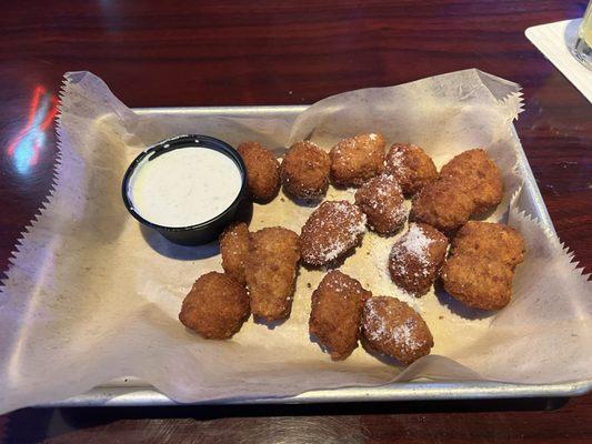 Spicy Cheese Curds Appetizer