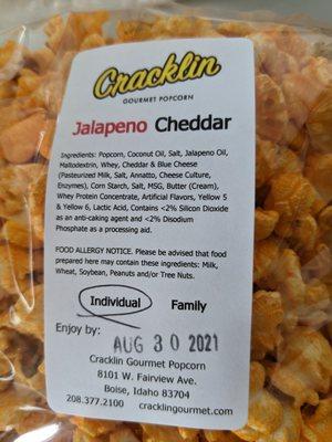 Cracklin Gourmet Popcorn