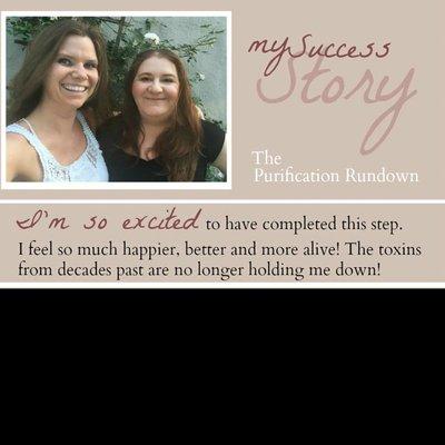 Many people have success stories to share here. Healthier bodies, healthier lives, and more joy of living