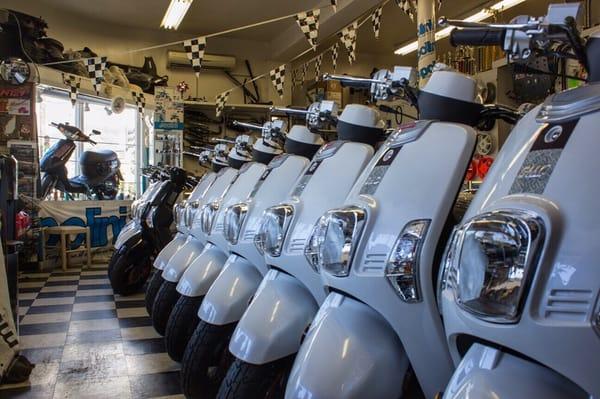 Full line of SMC Joc mopeds