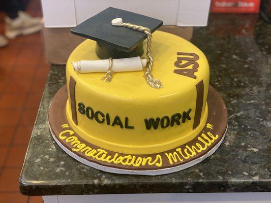 Graduation cake