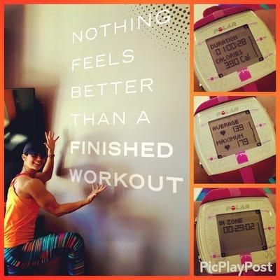 Nothing Feels Better Than A Finished Workout!